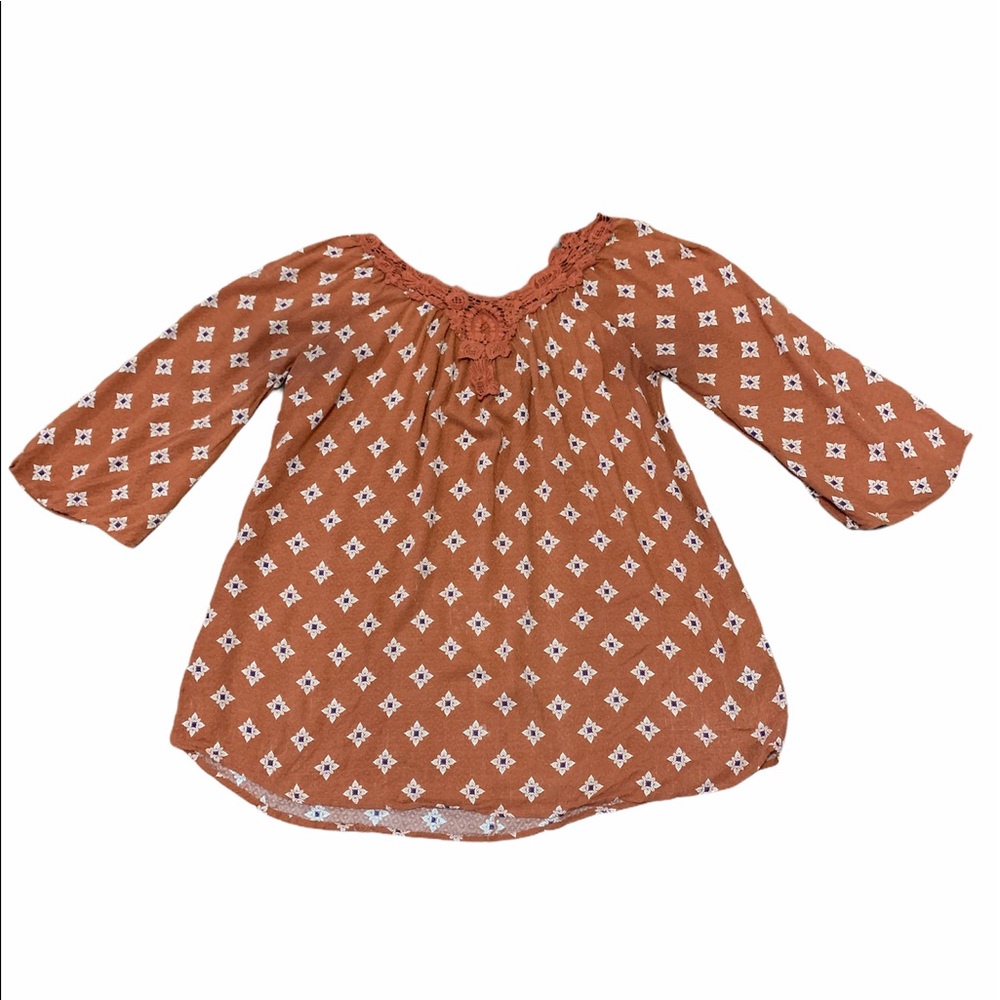 hl peppe’ Brand Women’s printed Blouse SZ Small